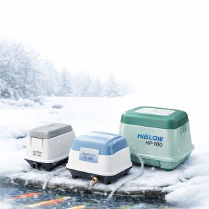 Napowietrzacze do stawów na zimę – aeracja pod lodem