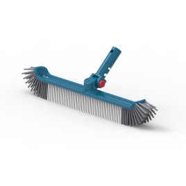 Szczotka basenowa do czyszczenia ścian 48cm z regulowanym uchwytem Astralpool Blue line