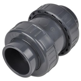 Zawór zwrotny PVC (PTFE) EFFAST 40mm