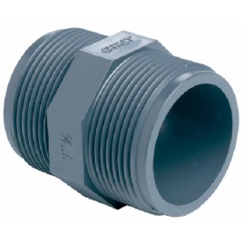 Nypel PVC-U gwint zewnętrzny / gwint zewnętrzny EFFAST 1¼“