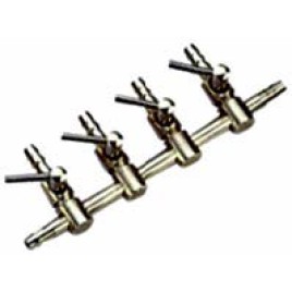 Rozdzielacz powietrza na 5 wyjść do węża 4 mm (1x4mm -> 5x4mm)