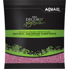 Podłoże AQUA DECORIS LILA ROSE 2-3 MM 1KG, AQUAEL