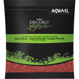 Podłoże AQUA DECORIS RED 2-3 MM 1KG, AQUAEL