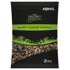 Podłoże NATURAL MULTICOLORED GRAVEL 3 – 5 mm 2KG, AQUAEL