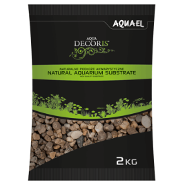 Podłoże NATURAL MULTICOLORED GRAVEL 5 – 10 mm 2KG, AQUAEL