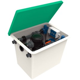 Kompletny zestaw system filtracyjny 75m³ Plug & Play Inground Type II, AQUAFORTE
