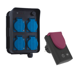 Gniazdo zasilania SMART TIMER 4 gniazda, AquaForte